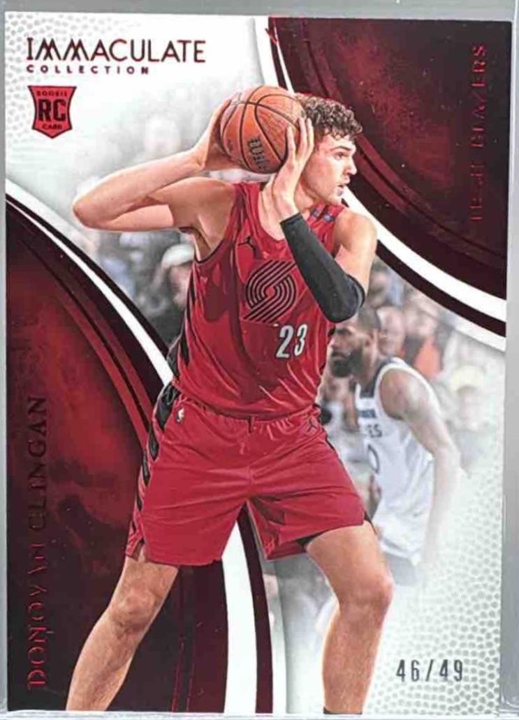 Donovan Clingan [Red] #82
