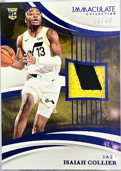 Isaiah Collier [Blue Rookie Patch] #149