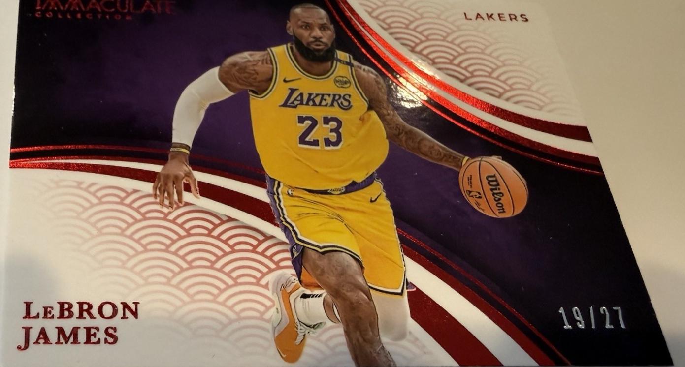 LeBron James [International Red Variation] #99
