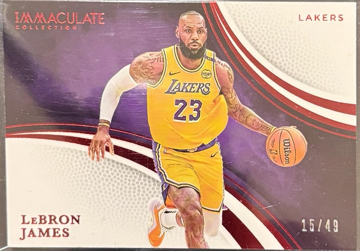 LeBron James [Red Variation] #99