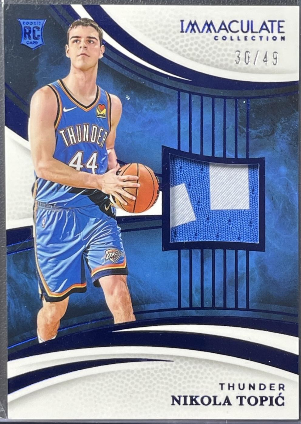 Nikola Topic [Blue Rookie Patch] #153