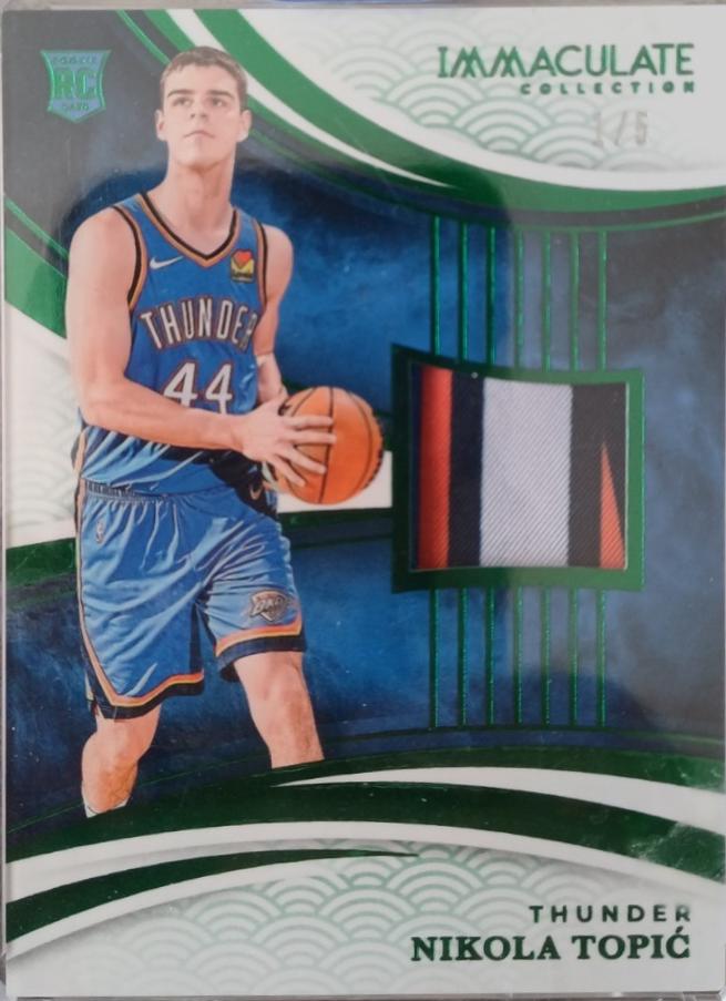 Nikola Topic [International Green Rookie Patch] #153