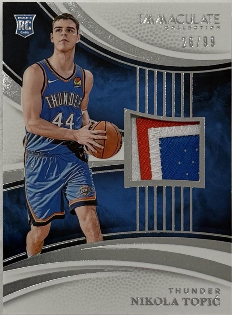 Nikola Topic [Rookie Patch] #153