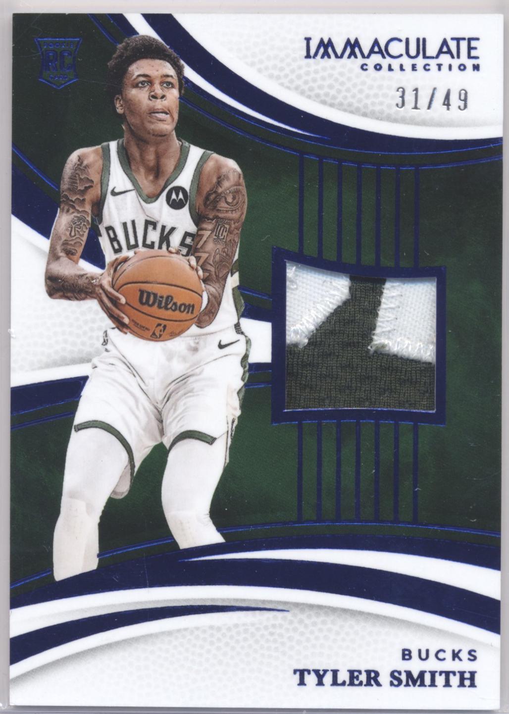 Tyler Smith [Blue Rookie Patch] #152
