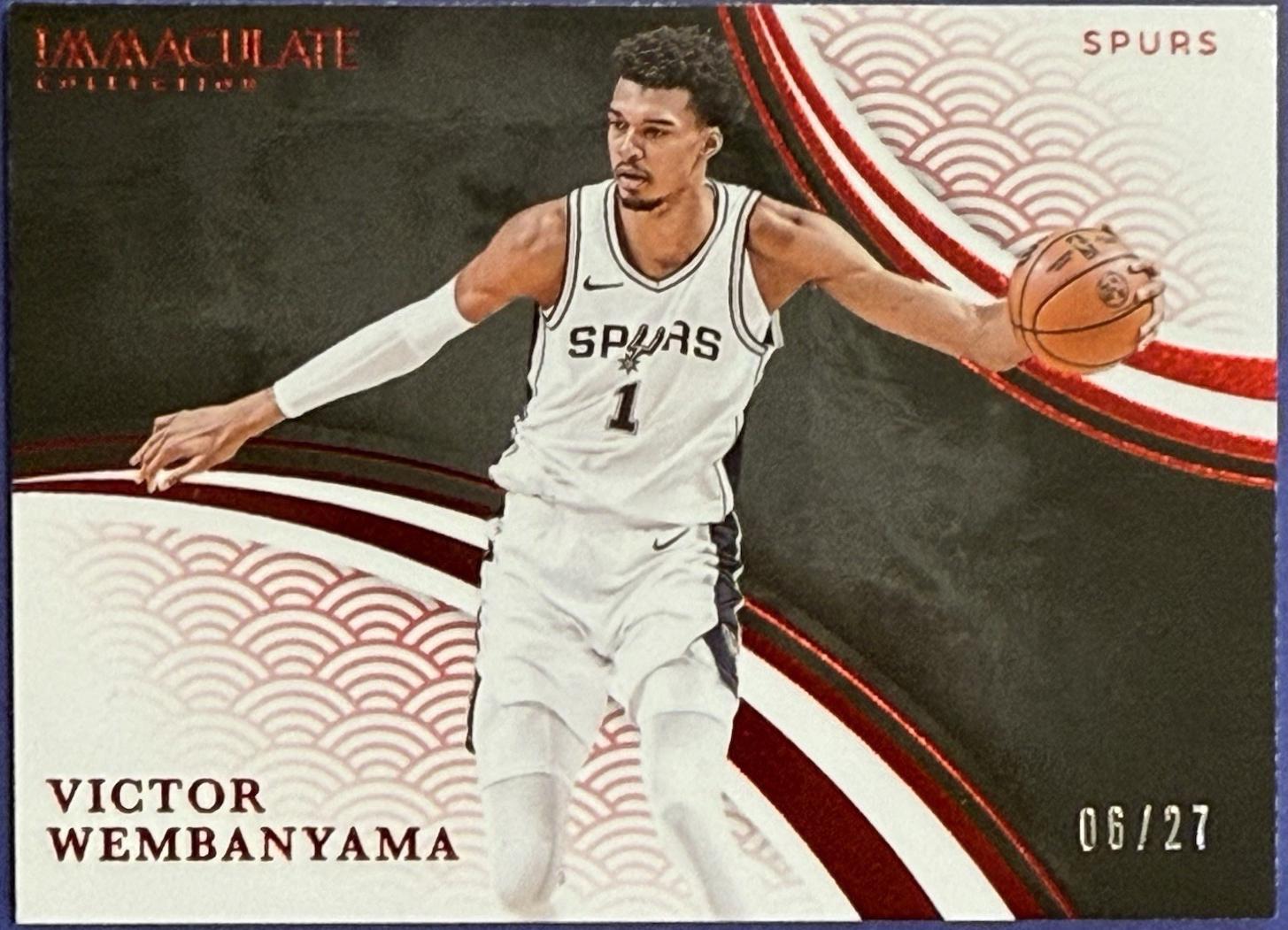 Victor Wembanyama [International Red Variation] #92