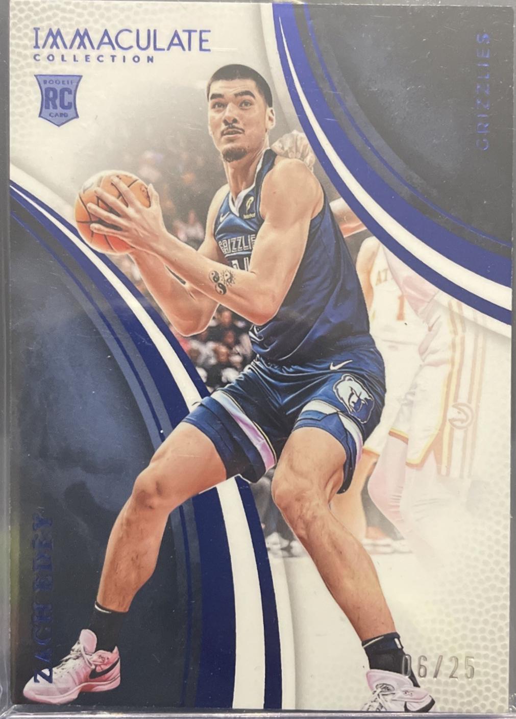 Zach Edey [Blue] #76