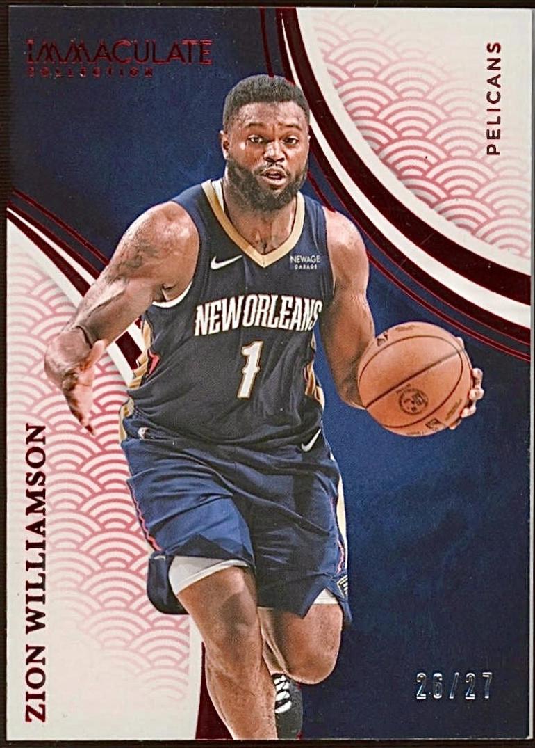 Zion Williamson [International Red] #12
