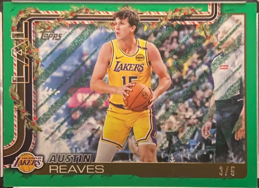 Austin Reaves [Green Glitter] #H120
