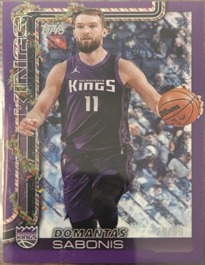 Domantas Sabonis [Purple Metallic Glitter] #H134