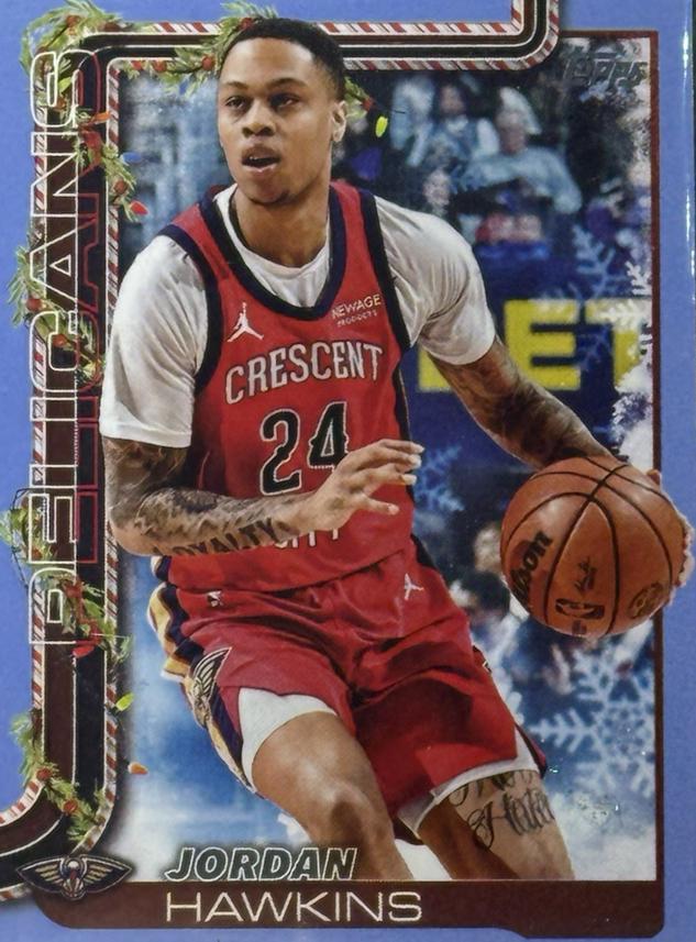 Jordan Hawkins [Light Blue White Glitter] #H151