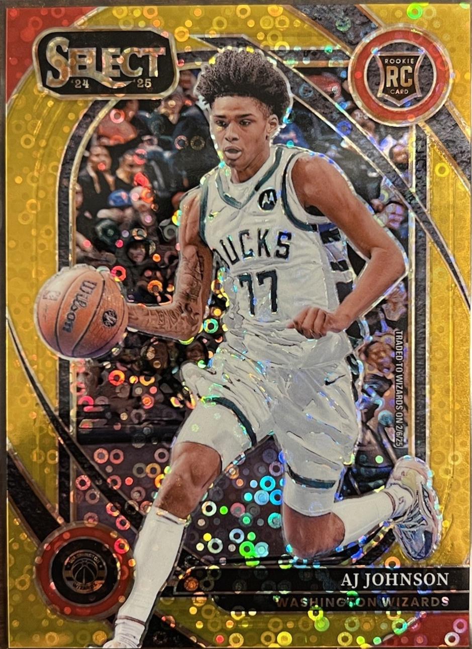 AJ Johnson [Gold Disco Prizm] #300