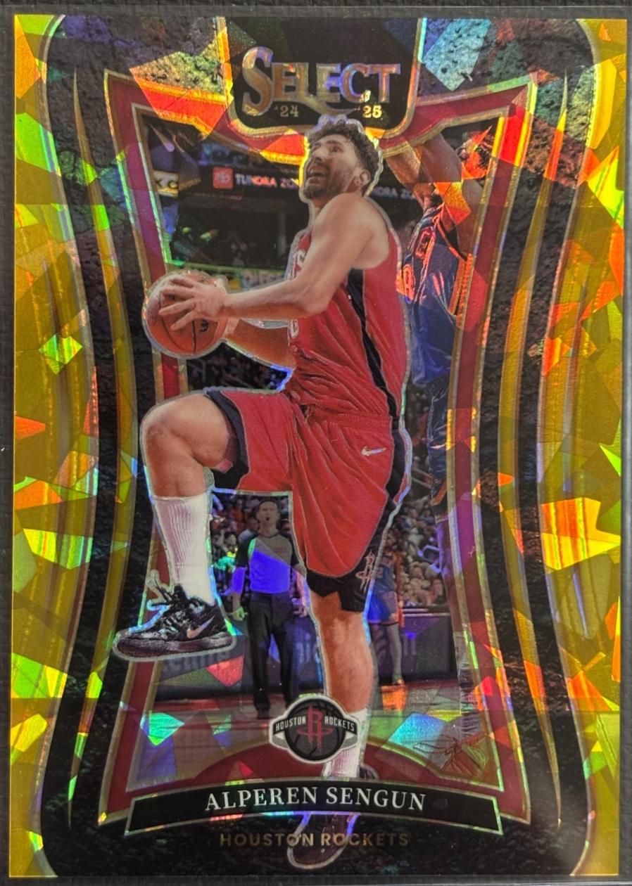 Alperen Sengun [Gold Cracked Ice Prizm] #335