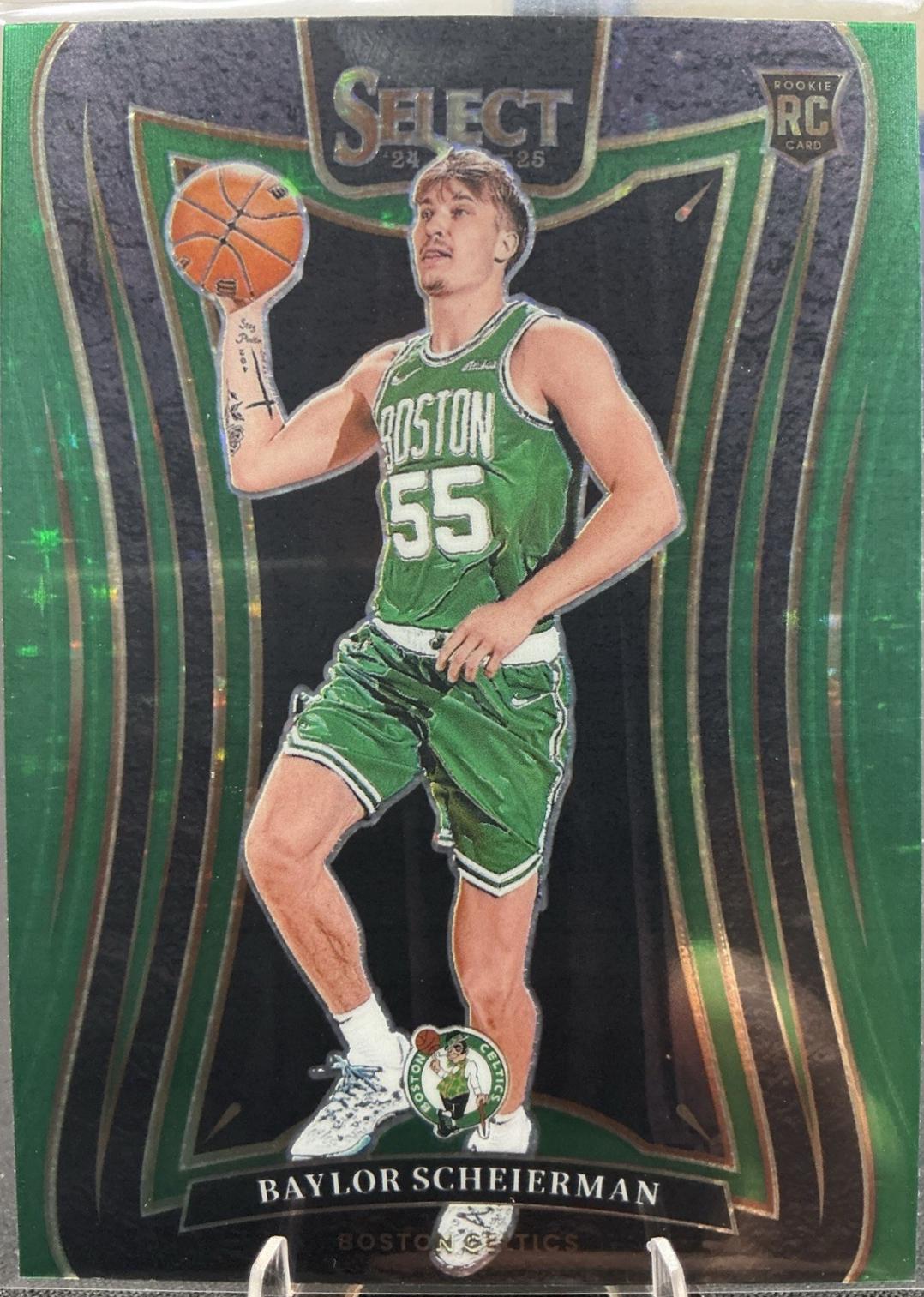 Baylor Scheierman [Green Stars Prizm] #382