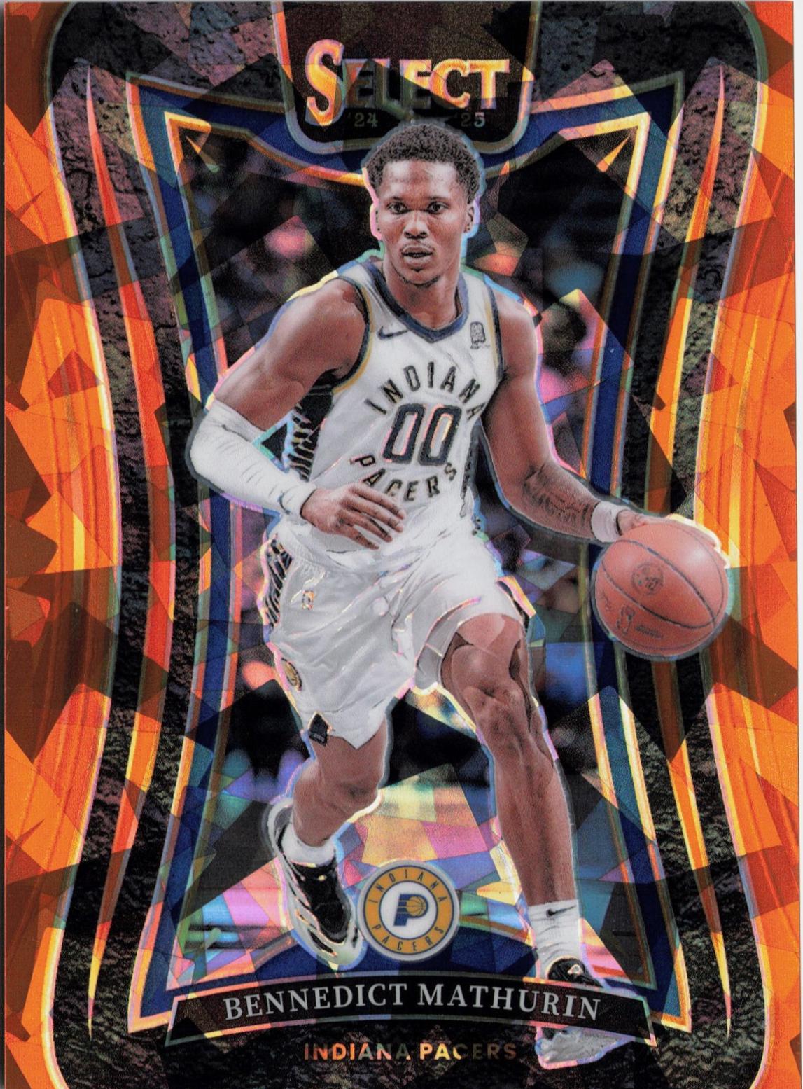 Bennedict Mathurin [Orange Cracked Ice Prizm] #343