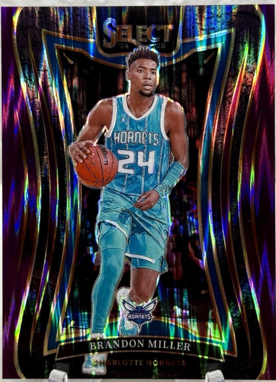 Brandon Miller [Purple Flash Prizm] #345