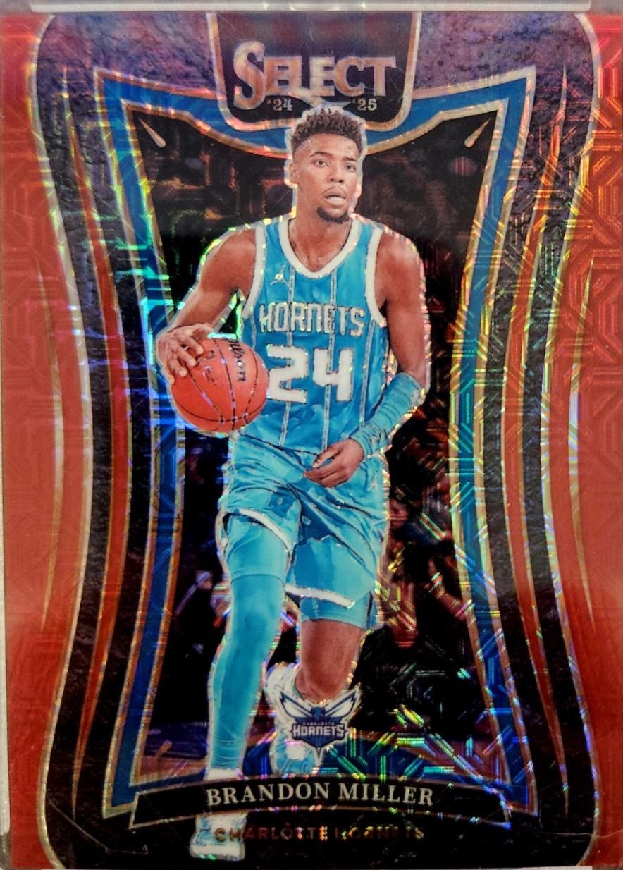 Brandon Miller [Red Mojo Prizm] #345