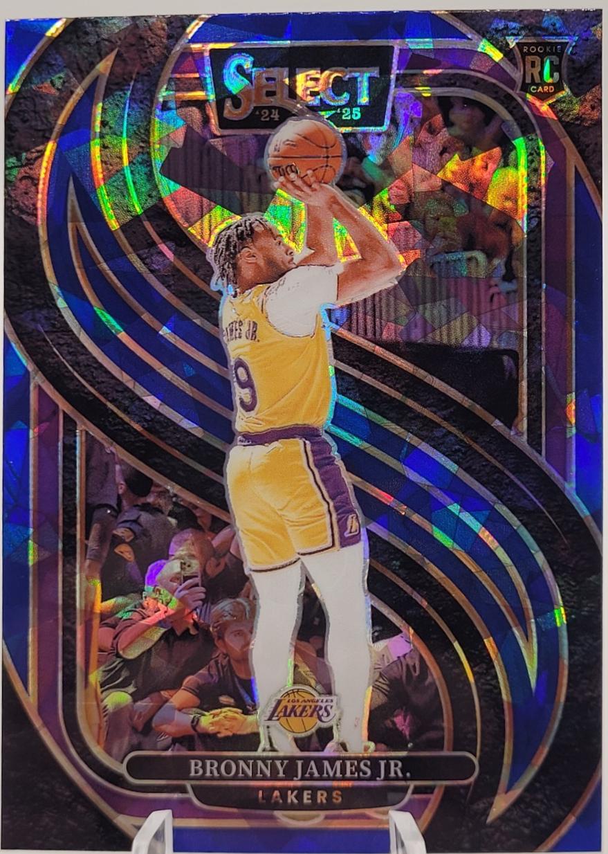 Bronny James Jr. [Blue Disco Prizm] #179