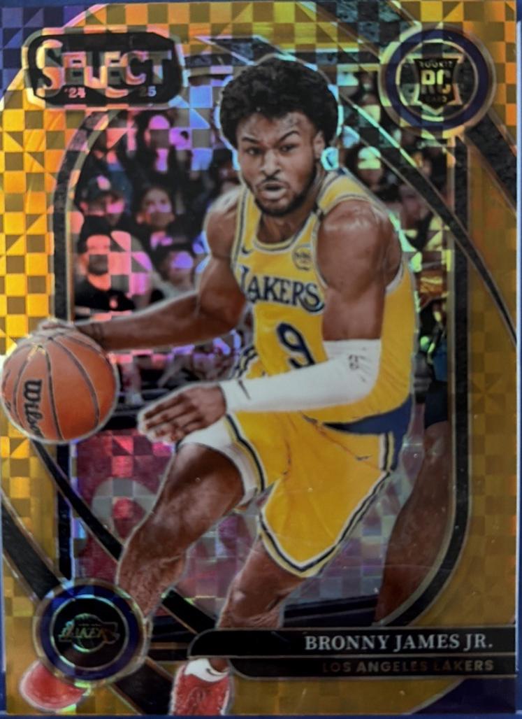 Bronny James Jr. [Gold Prizm] #290