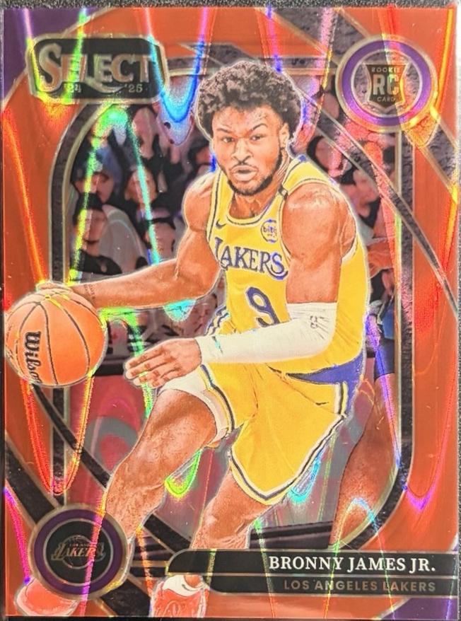 Bronny James Jr. [Red Tectonic Prizm] #290