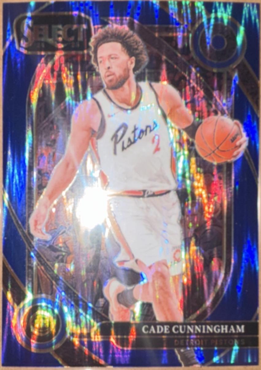 Cade Cunningham [Blue Tectonic Prizm] #224
