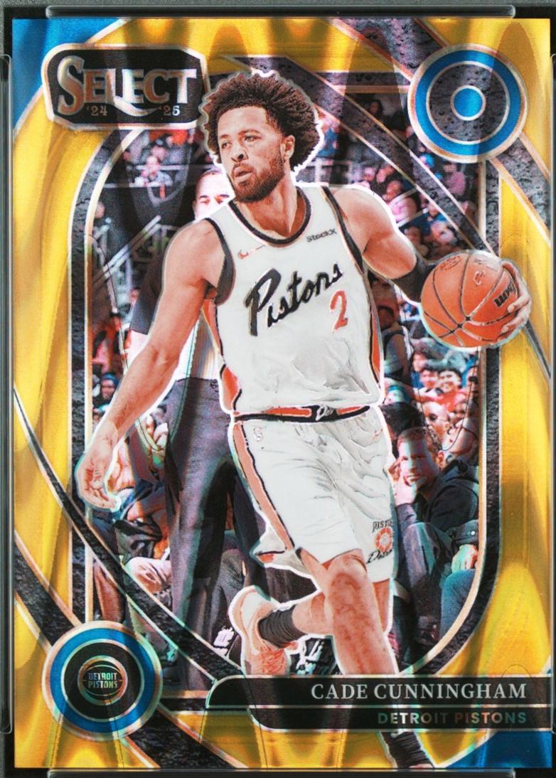 Cade Cunningham [Gold Tectonic Prizm] #224