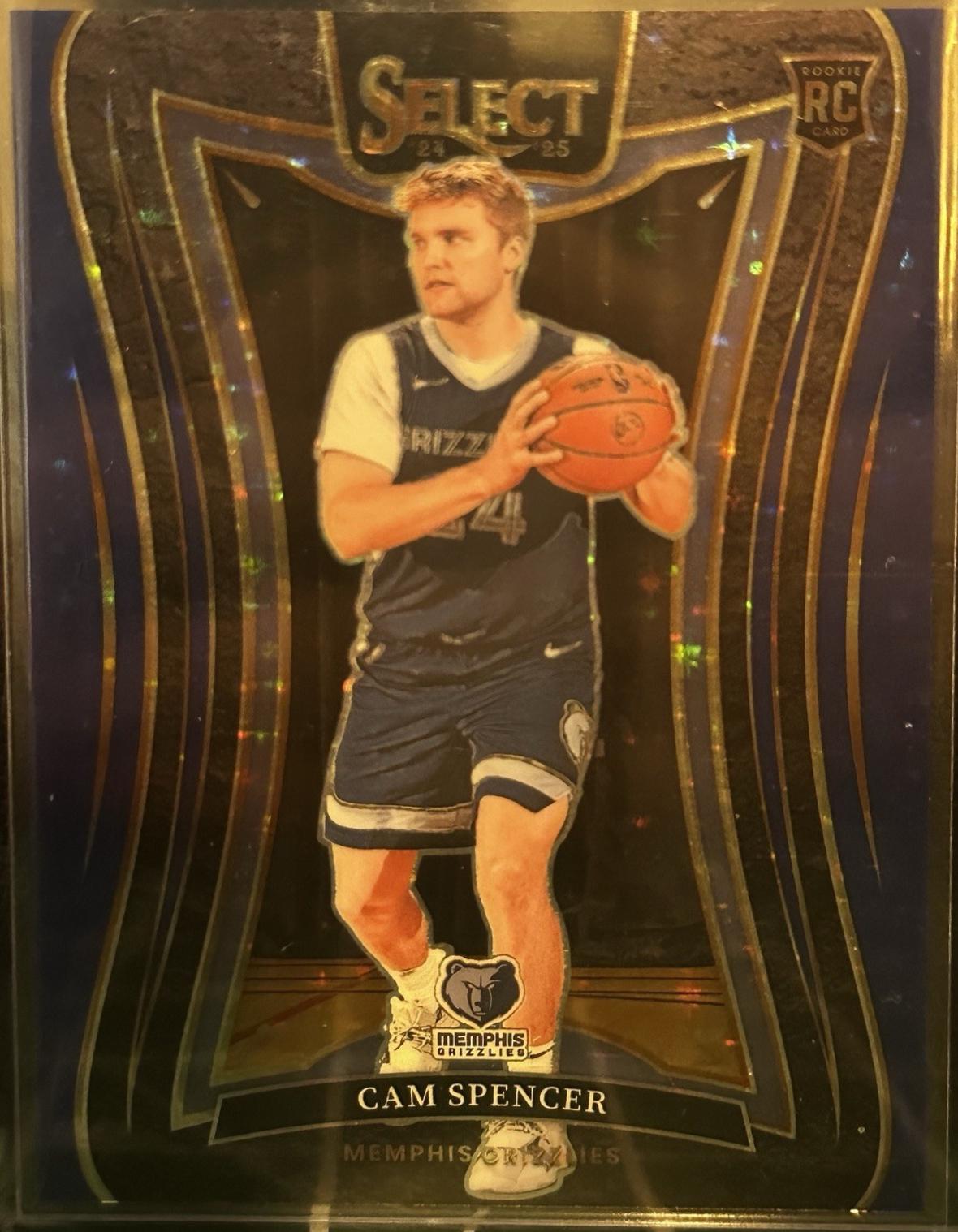 Cam Spencer [Blue Stars Prizm] #389