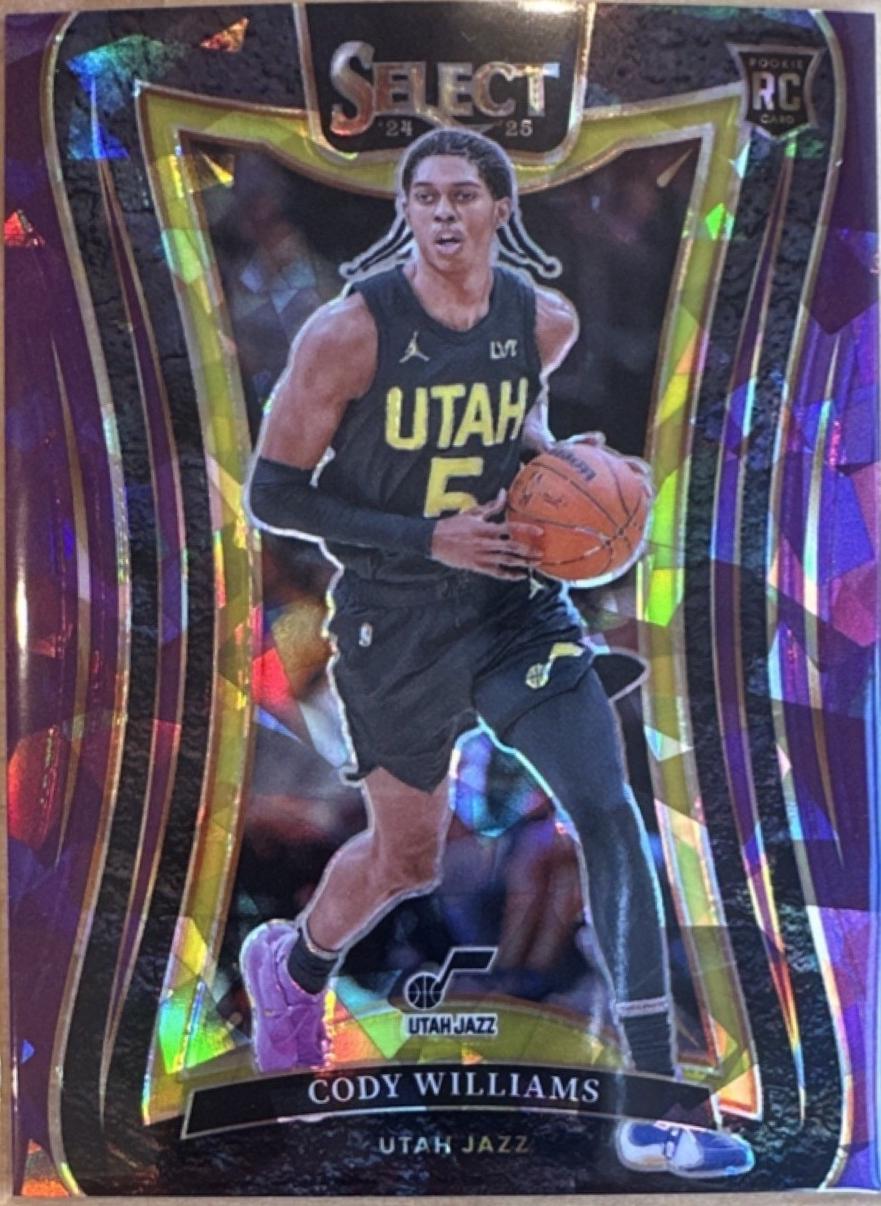 Cody Williams [Blue Tectonic Prizm] #394