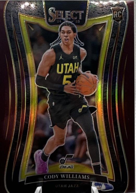 Cody Williams [Maroon Prizm] #394