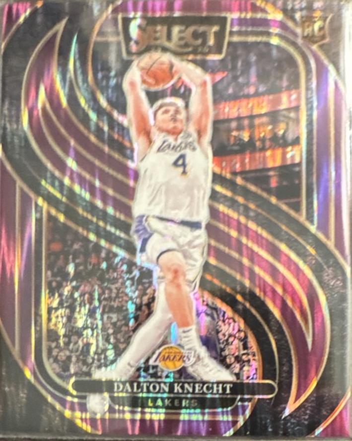 Dalton Knecht [Purple Flash Prizm] #186