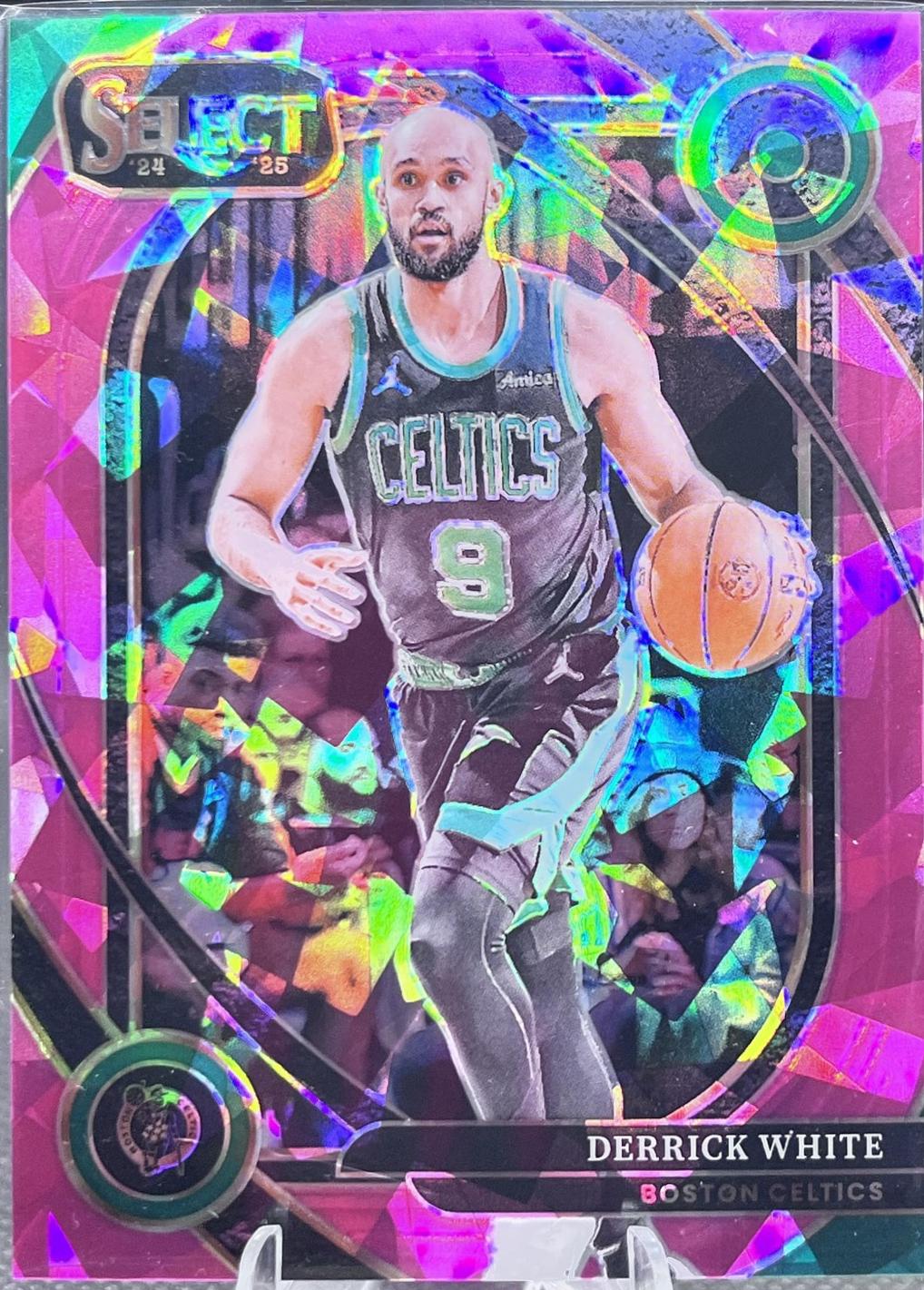 Derrick White [Pink Cracked Ice Prizm] #264