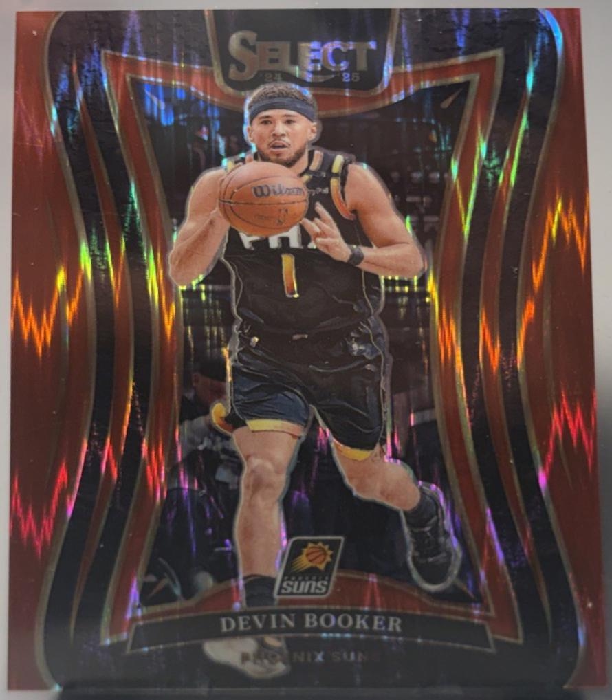 Devin Booker [Red Flash Prizm] #358