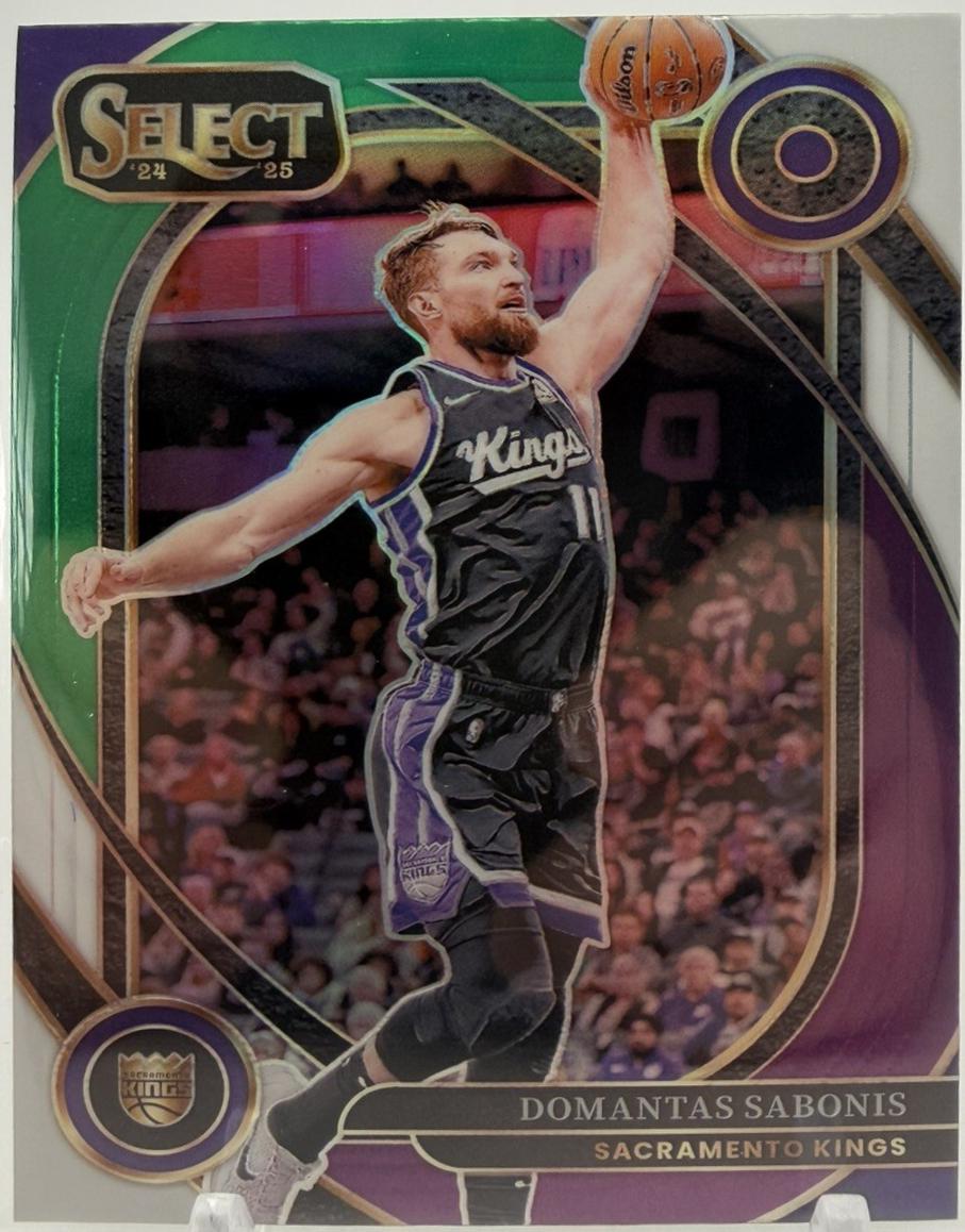 Domantas Sabonis [Green White Purple Prizm] #253