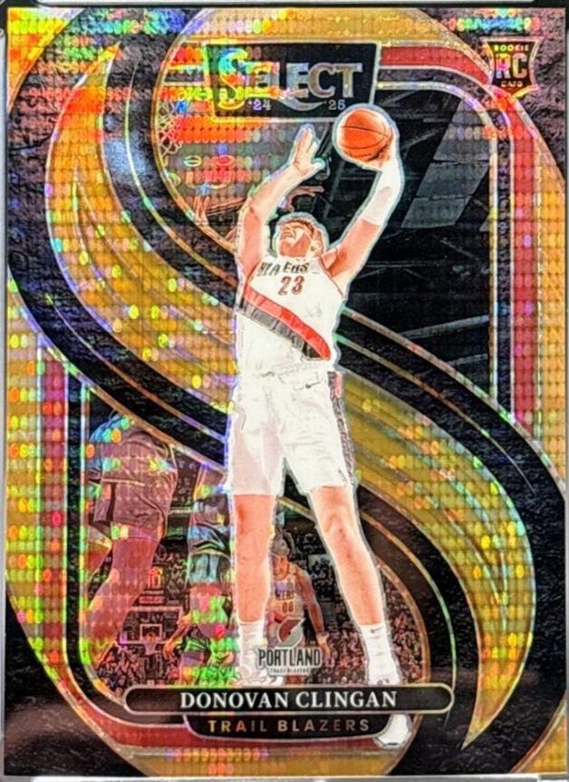 Donovan Clingan [Black Snake Skin Pulsar Prizm] #270