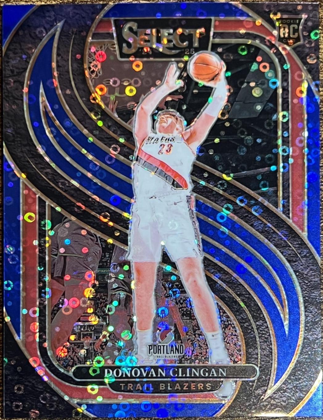 Donovan Clingan [Blue Disco Prizm] #199