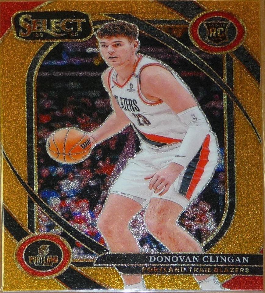 Donovan Clingan [Gold Glitter Prizm] #270