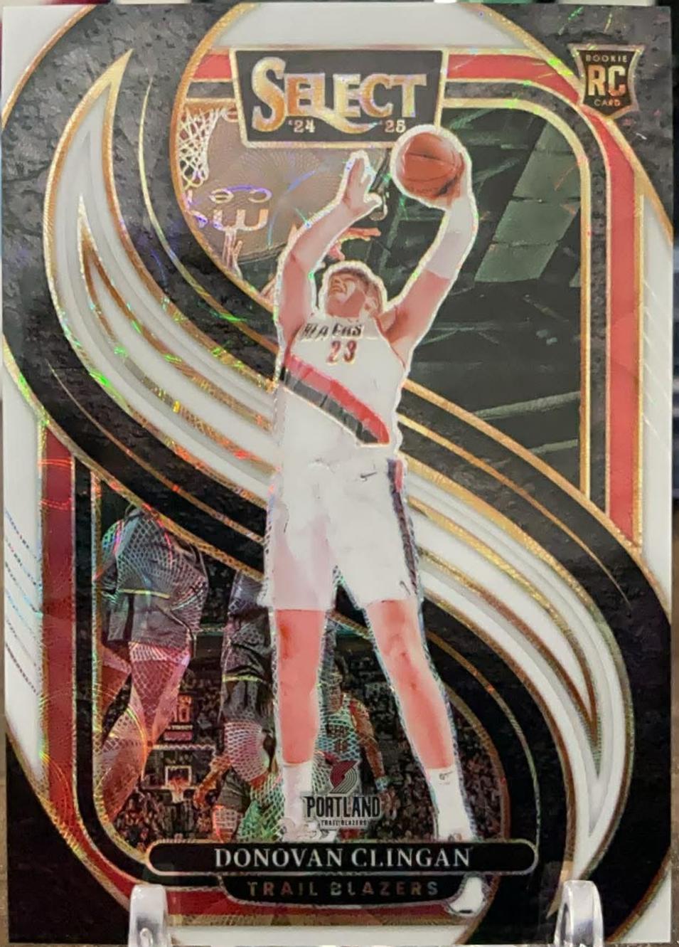 Donovan Clingan [White Scope Prizm] #199