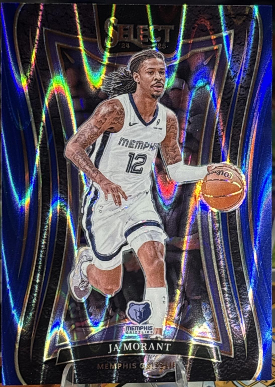 Ja Morant [Blue Tectonic Prizm] #354