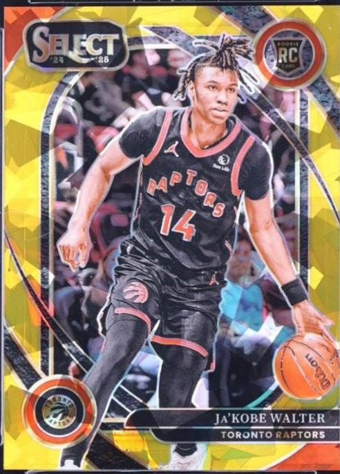 Ja'Kobe Walter [Gold Cracked ice Prizm] #298