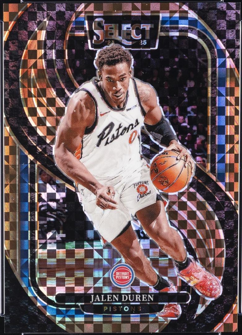 Jalen Duren [Bronze Checker Prizm] #160