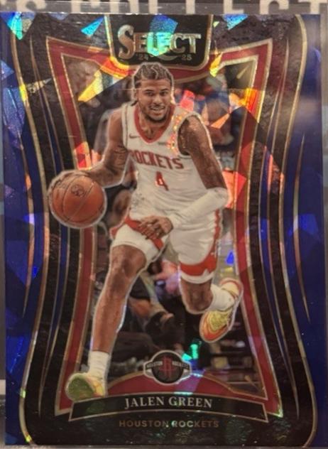 Jalen Green [Blue Cracked Ice Prizm] #327
