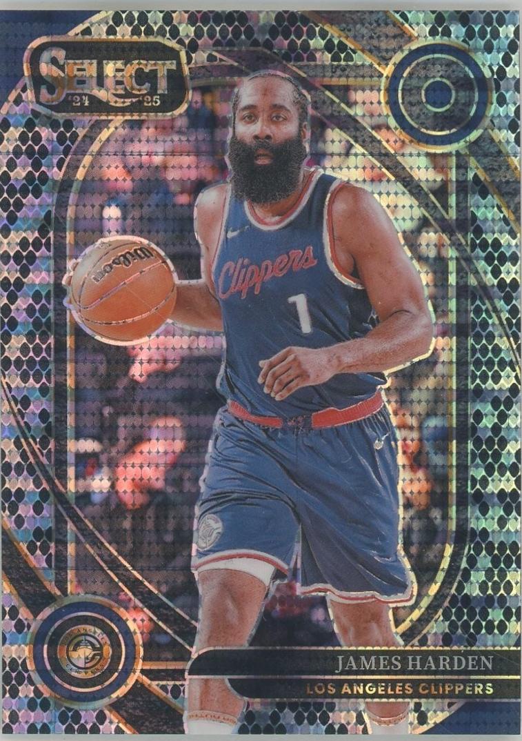 James Harden [Black Snake Skin Pulsar Prizm] #202