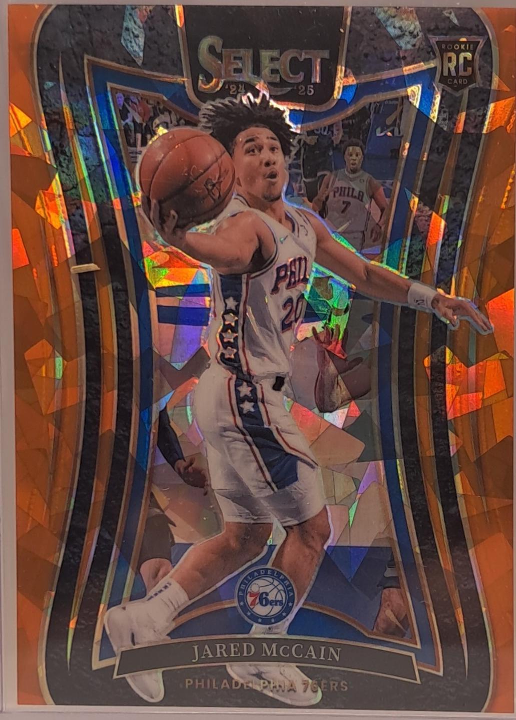 Jared McCain [Orange Cracked Ice Prizm] #393