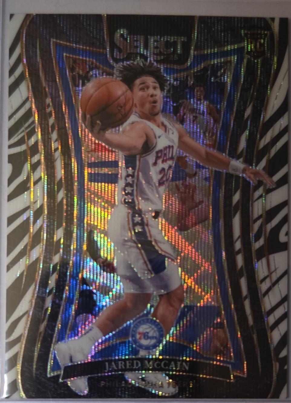 Jared McCain [Zebra Prizm] #393
