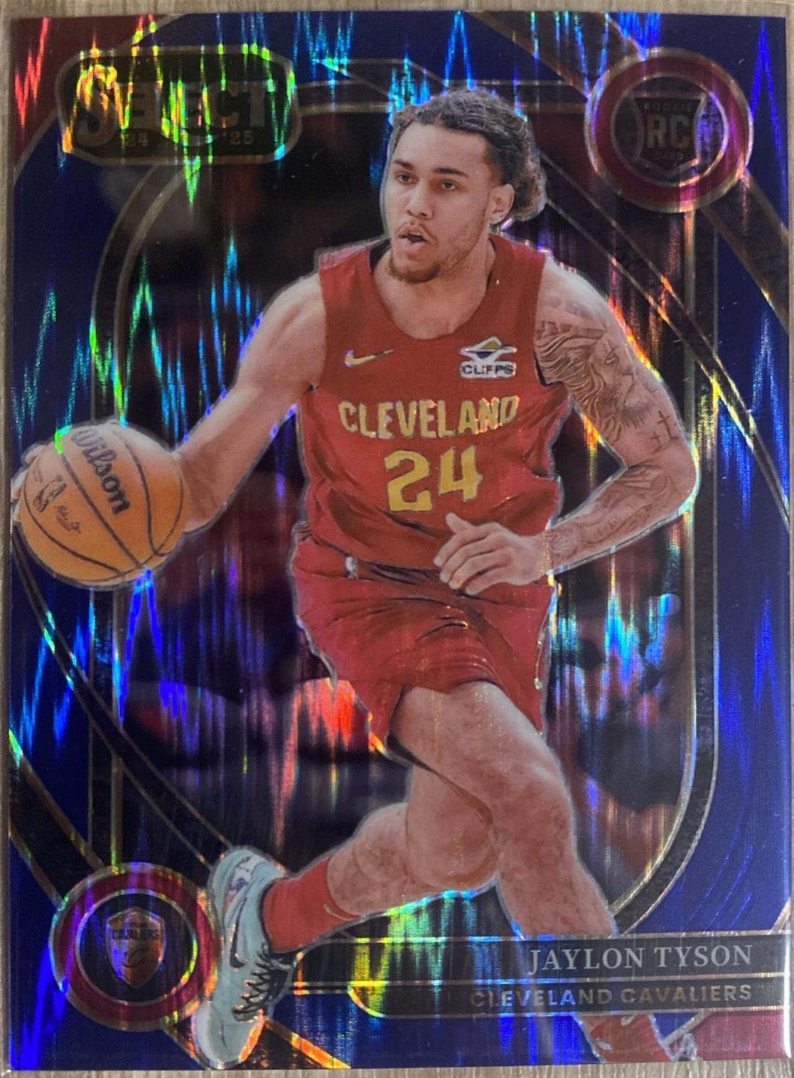 Jaylon Tyson [Blue Flash Prizm] #282