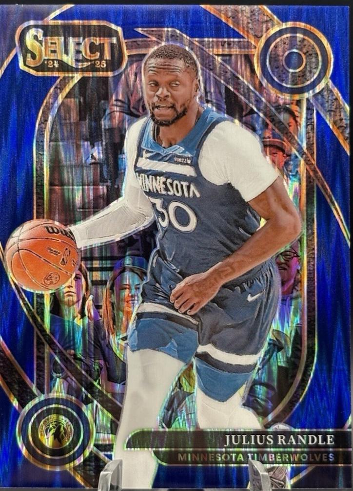 Julius Randle [Blue Flash Prizm] #206