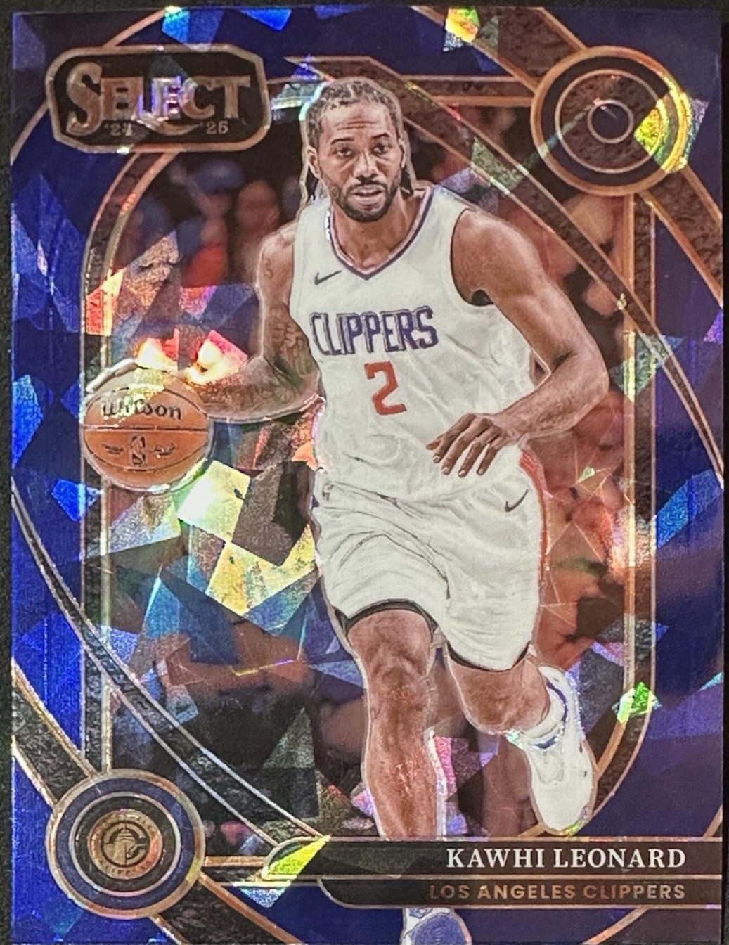 Kawhi Leonard [Blue Cracked Ice Prizm] #237