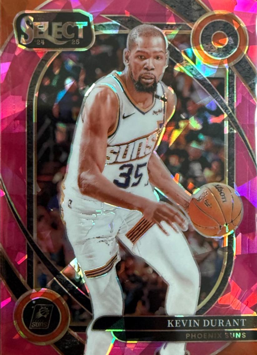 Kevin Durant [Pink Cracked Ice Prizm] #242