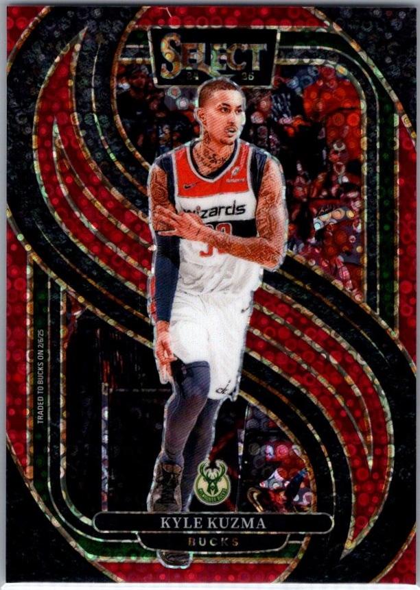 Kyle Kuzma [Red Disco Prizm] #106
