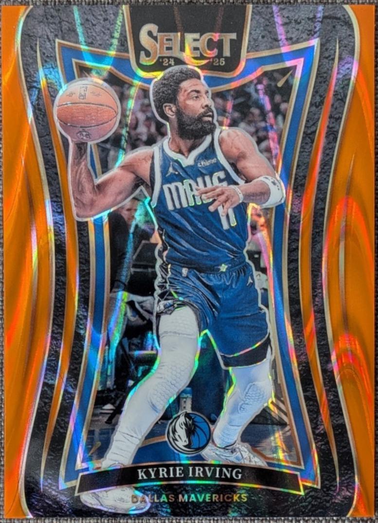 Kyrie Irving [Orange Tectonic Prizm] #344