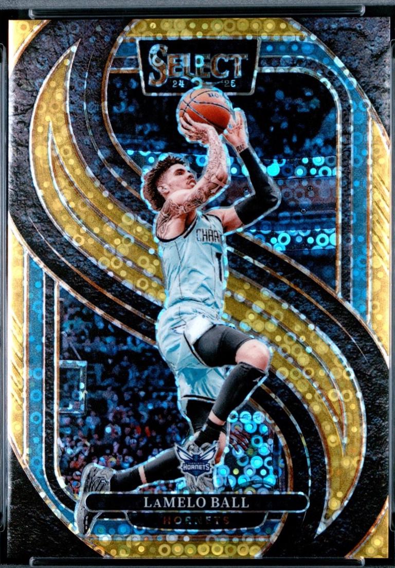 LaMelo Ball [Gold Disco Prizm] #147